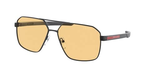 prada linea rossa ps ws dg001s matte black|Prada Linea Rossa PS55WS DG001S Sunglasses Matte Black .